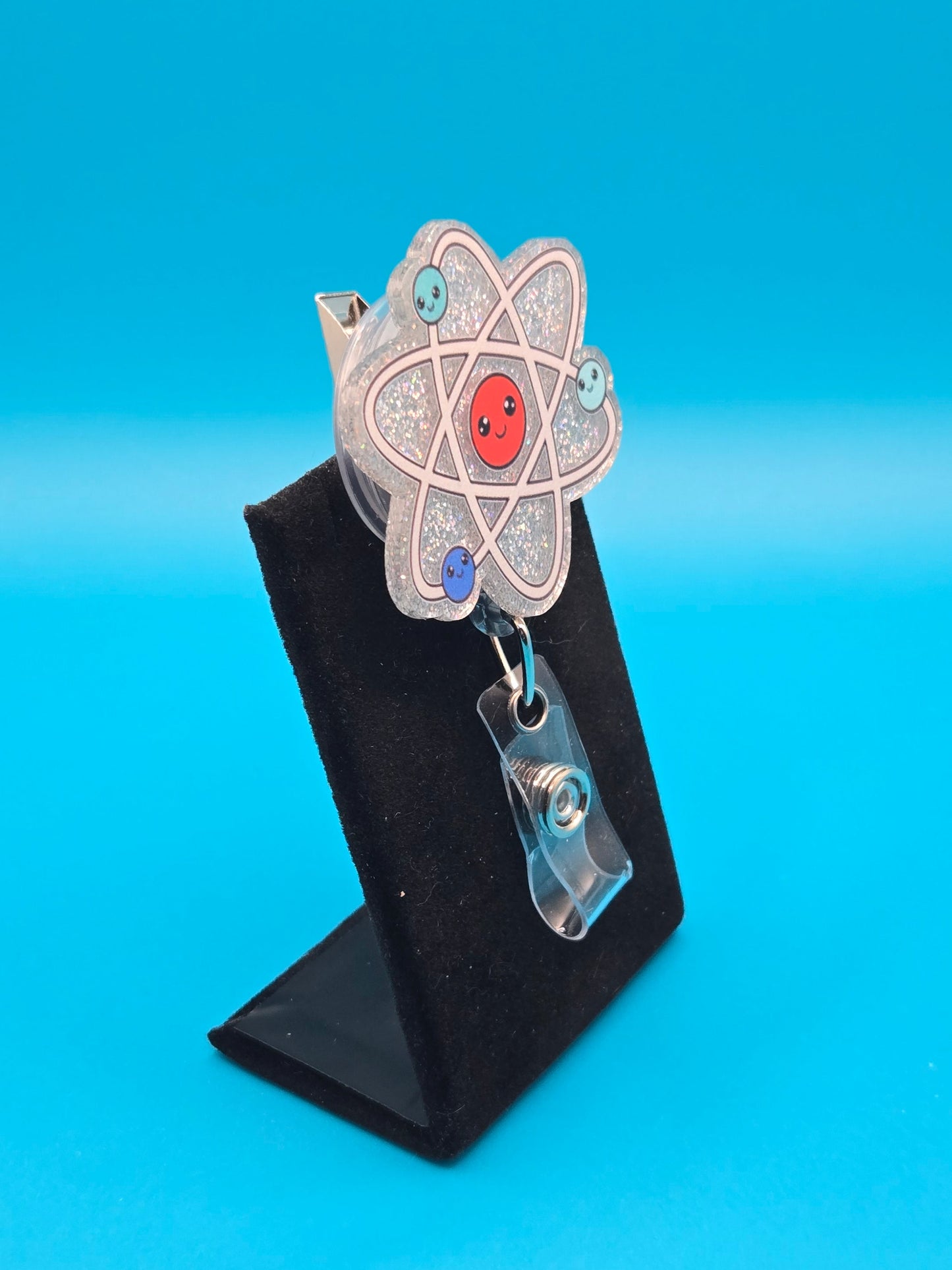 Atom Acrylic Badge Reel