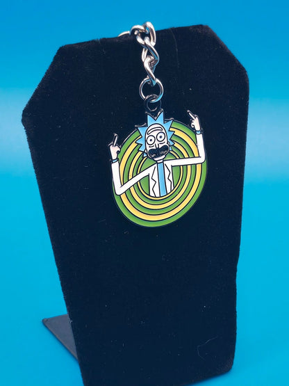 Cartoon Metal Keychain