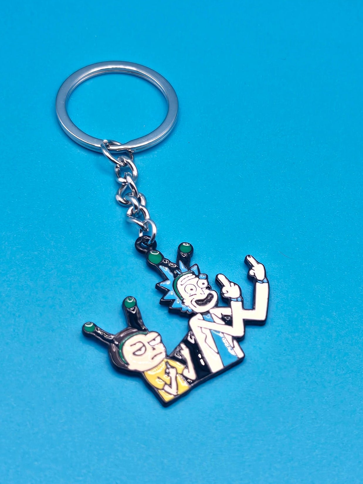 Cartoon Metal Keychain