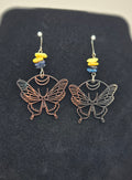 Butterfly Gemstone Earrings