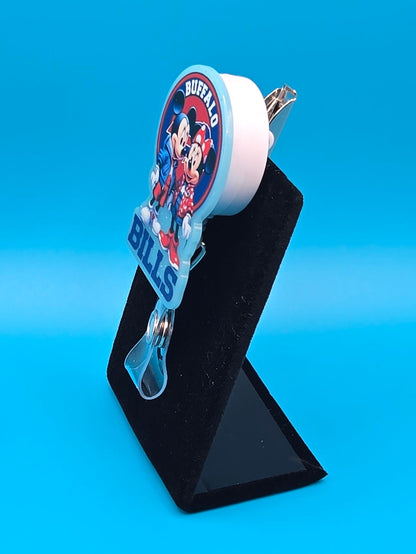 Character Sports Themed Acrylic Badge Reel