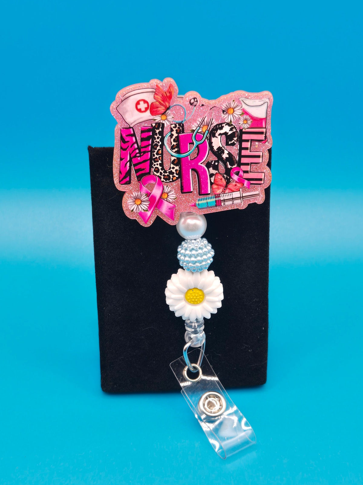 Nurse Acrylic Badge Reel