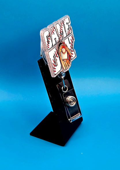 Game Day Acrylic Badge Reel