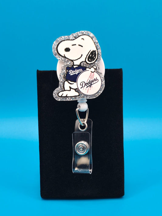 Sports Character Themed Acrylic Badge Reel