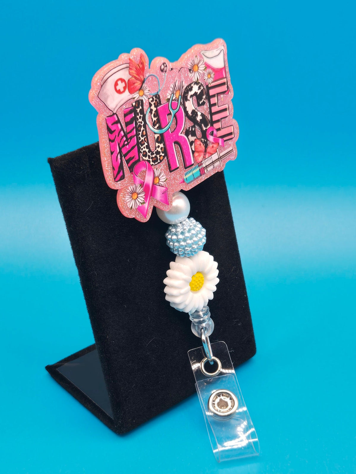 Nurse Acrylic Badge Reel
