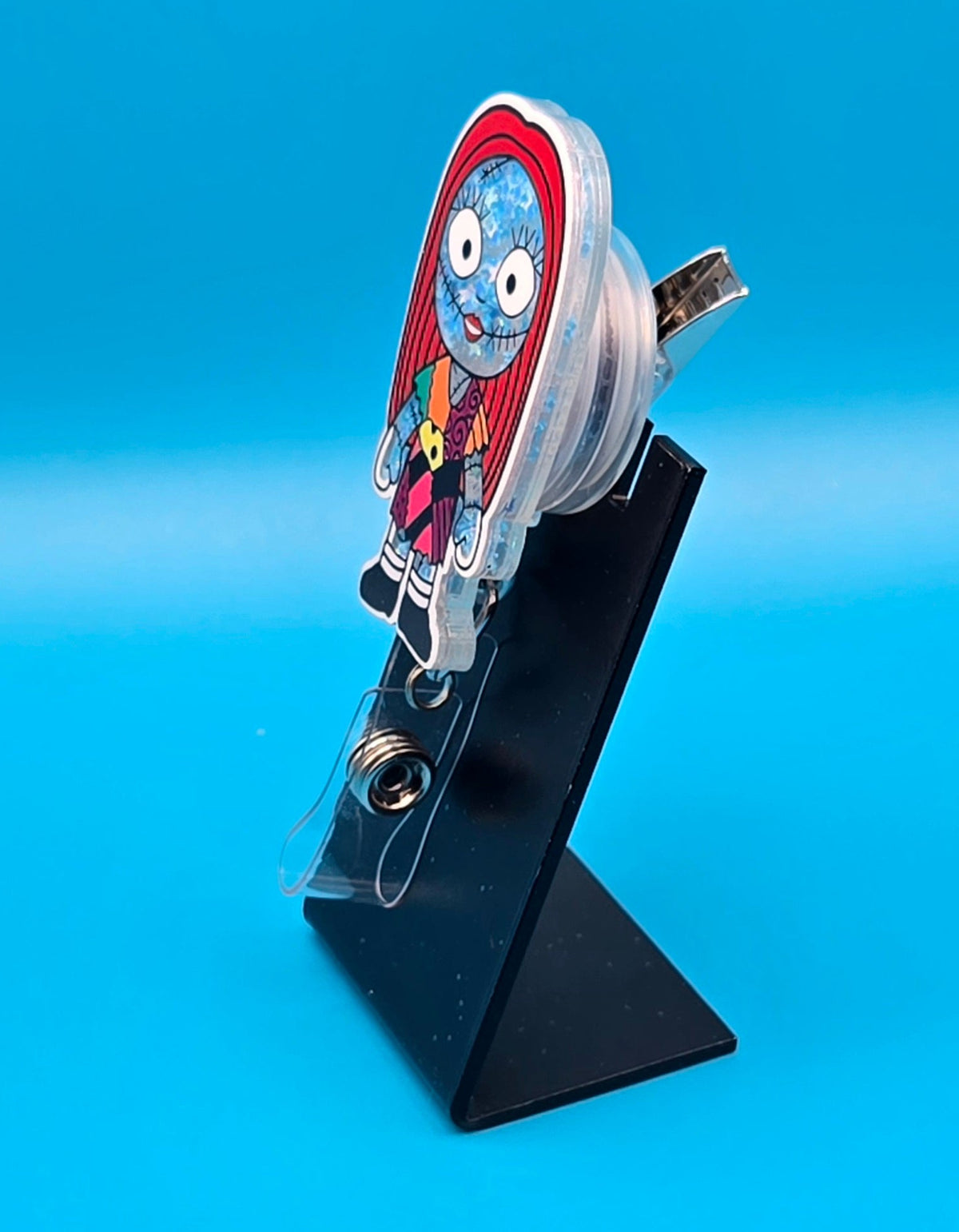Red Head Shaker Badge Reel