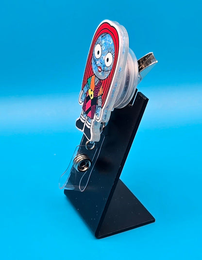 Red Head Shaker Badge Reel