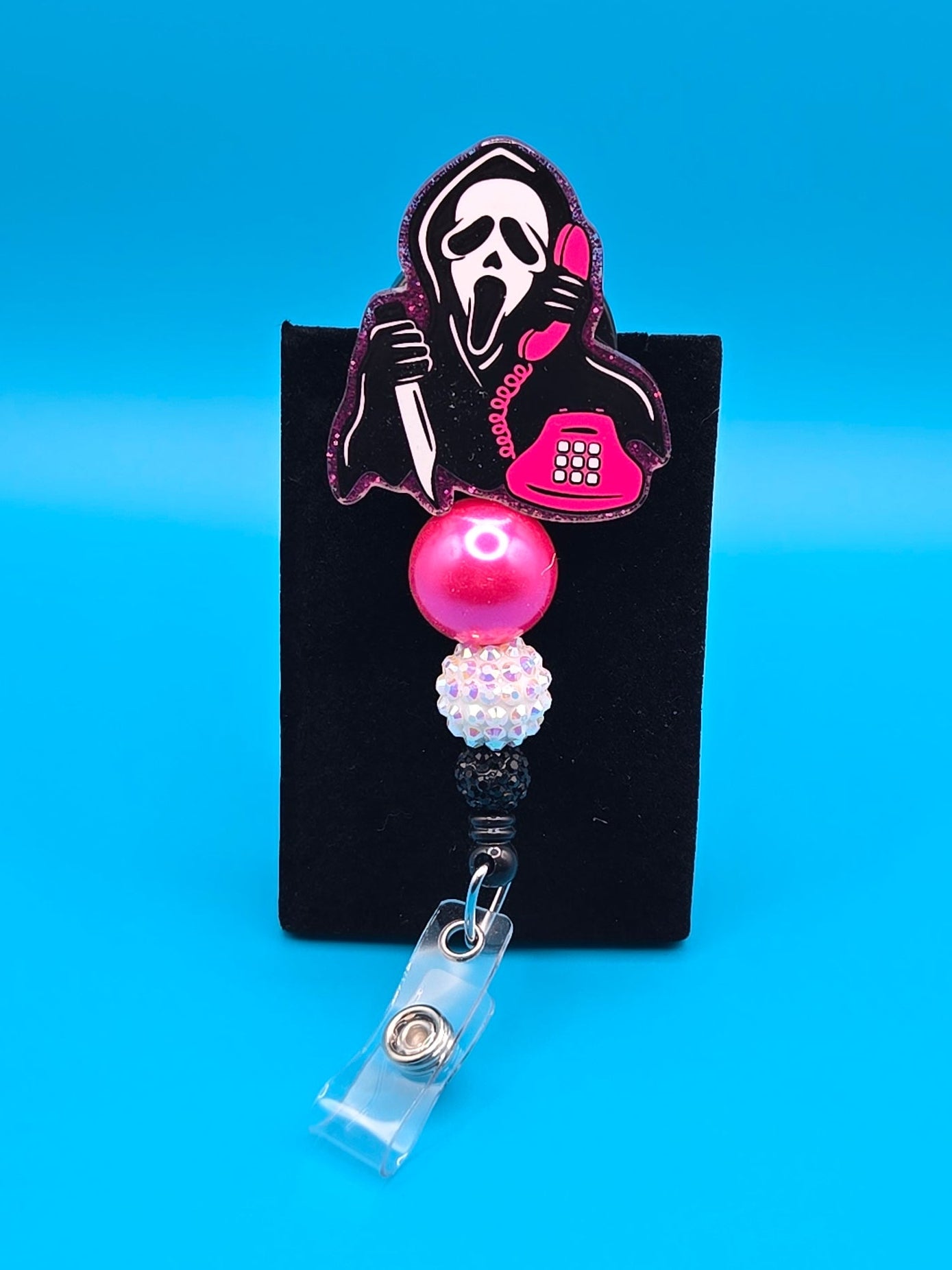 Horror Pop Culture Acrylic Badge Reel