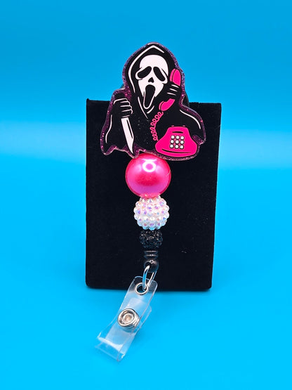 Horror Pop Culture Acrylic Badge Reel