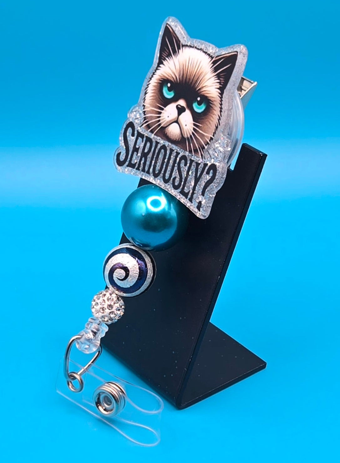 Seriously? Acrylic Sassy Badge Reel