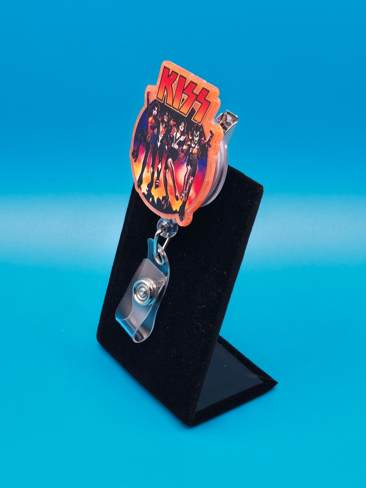 Rock Band Acrylic Badge Reel