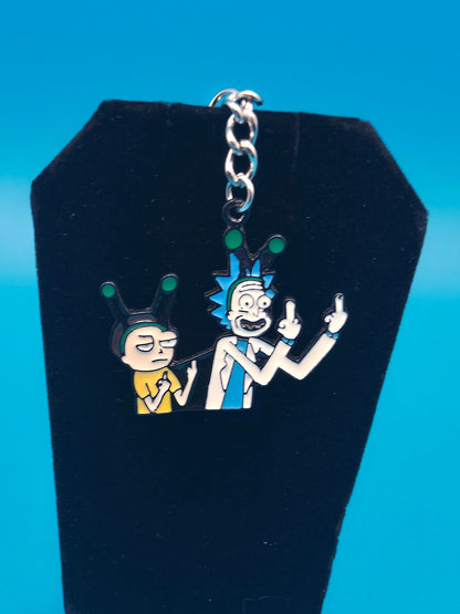 Cartoon Metal Keychain