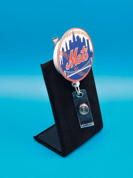 Sports Themed Acrylic Badge Reel