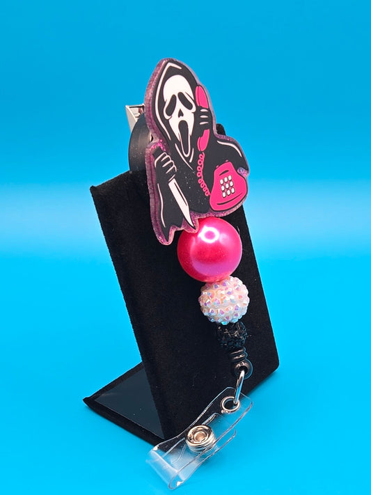 Horror Pop Culture Acrylic Badge Reel