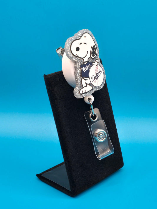 Sports Character Themed Acrylic Badge Reel