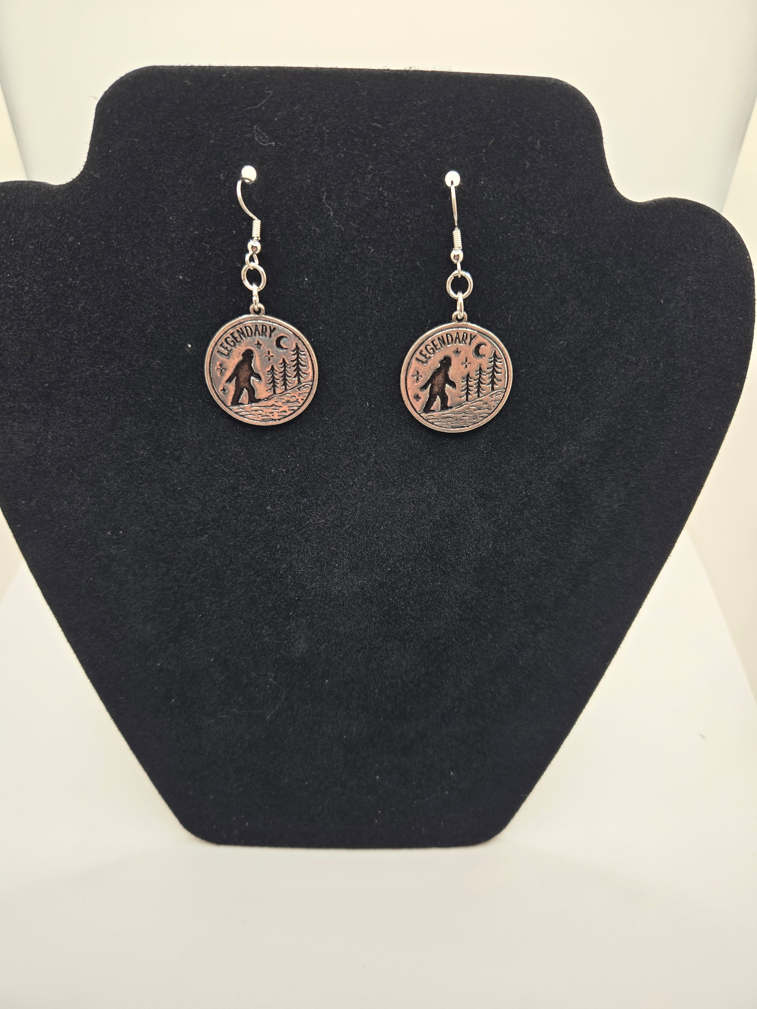 Legendary Bigfoot Earrings