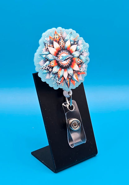 Sports Acrylic Badge Reel