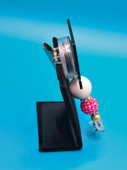 Phleb Life Acrylic Badge Reel