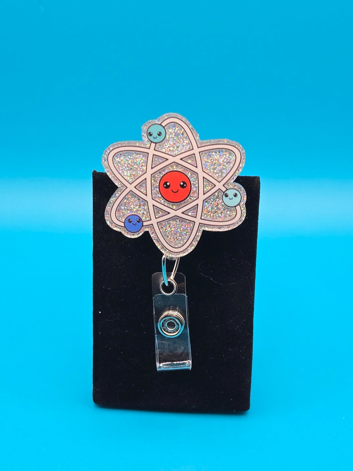 Atom Acrylic Badge Reel